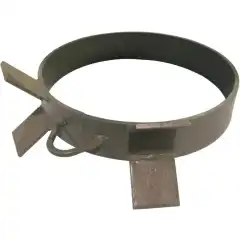 <p>Moringsring i st&aring;l brukes ved sandbunn og synker ned i sanden, noe som gj&oslash;r at den klarer store b&aring;ter.</p>
