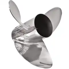 St&aring;lpropell for st&oslash;rre Mercury modeller - standardpropell fra ca. 150 HK og st&oslash;rre.
