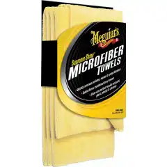 Supreme Shine Wipe mikrofiberklut fra Meguiar's kan vaskes og brukes igjen og igjen. En av de beste poleringsklutene p&aring; markedet.