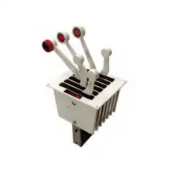 Mercury Zero Effort 6-spak toppmontert kontrollboks for gir &amp; gass m/trim hvit.